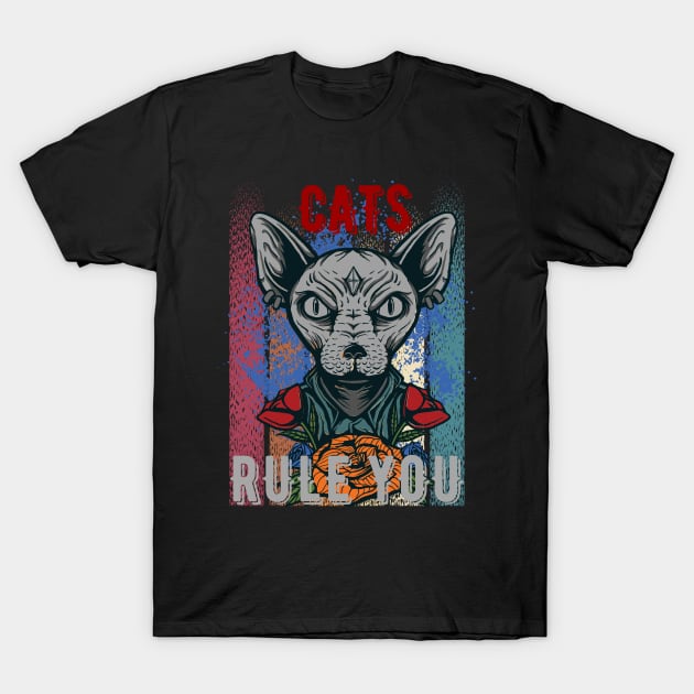 Cats Rule You T-Shirt by NICHE&NICHE